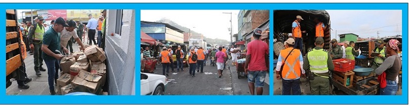 NUEVO OPERATIVO DE ESPACIO PÚBLICO EN BAZURTO Y AVENIDA DEL LAGO 